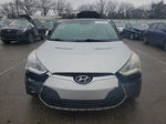 2013 Hyundai Veloster  Silver vin: KMHTC6AD0DU105074