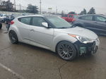 2013 Hyundai Veloster  Silver vin: KMHTC6AD0DU105074