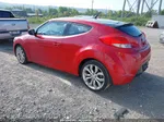 2013 Hyundai Veloster Base W/gray Red vin: KMHTC6AD0DU118455