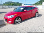 2013 Hyundai Veloster Base W/gray Red vin: KMHTC6AD0DU118455