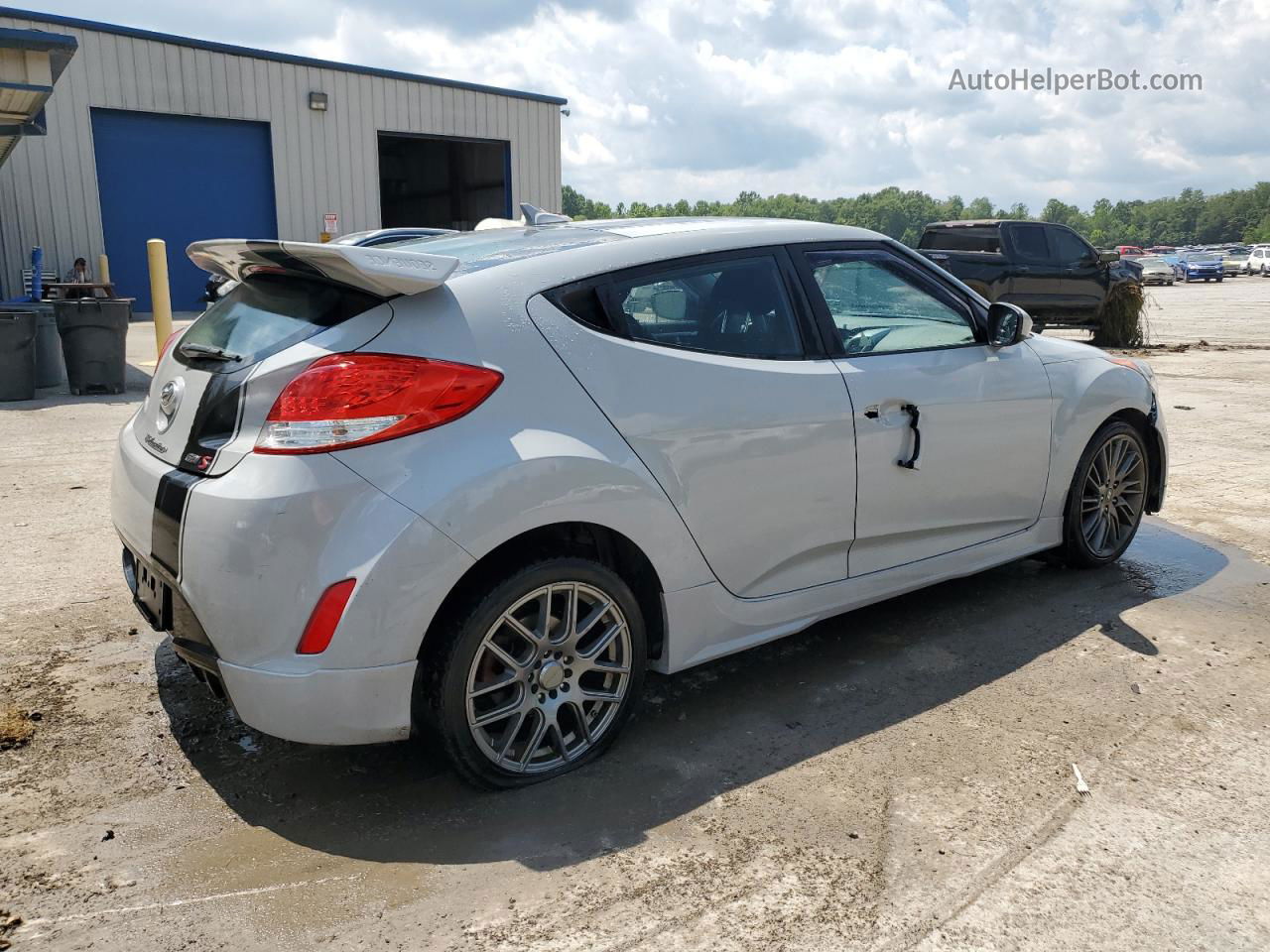 2013 Hyundai Veloster  Gray vin: KMHTC6AD0DU129505