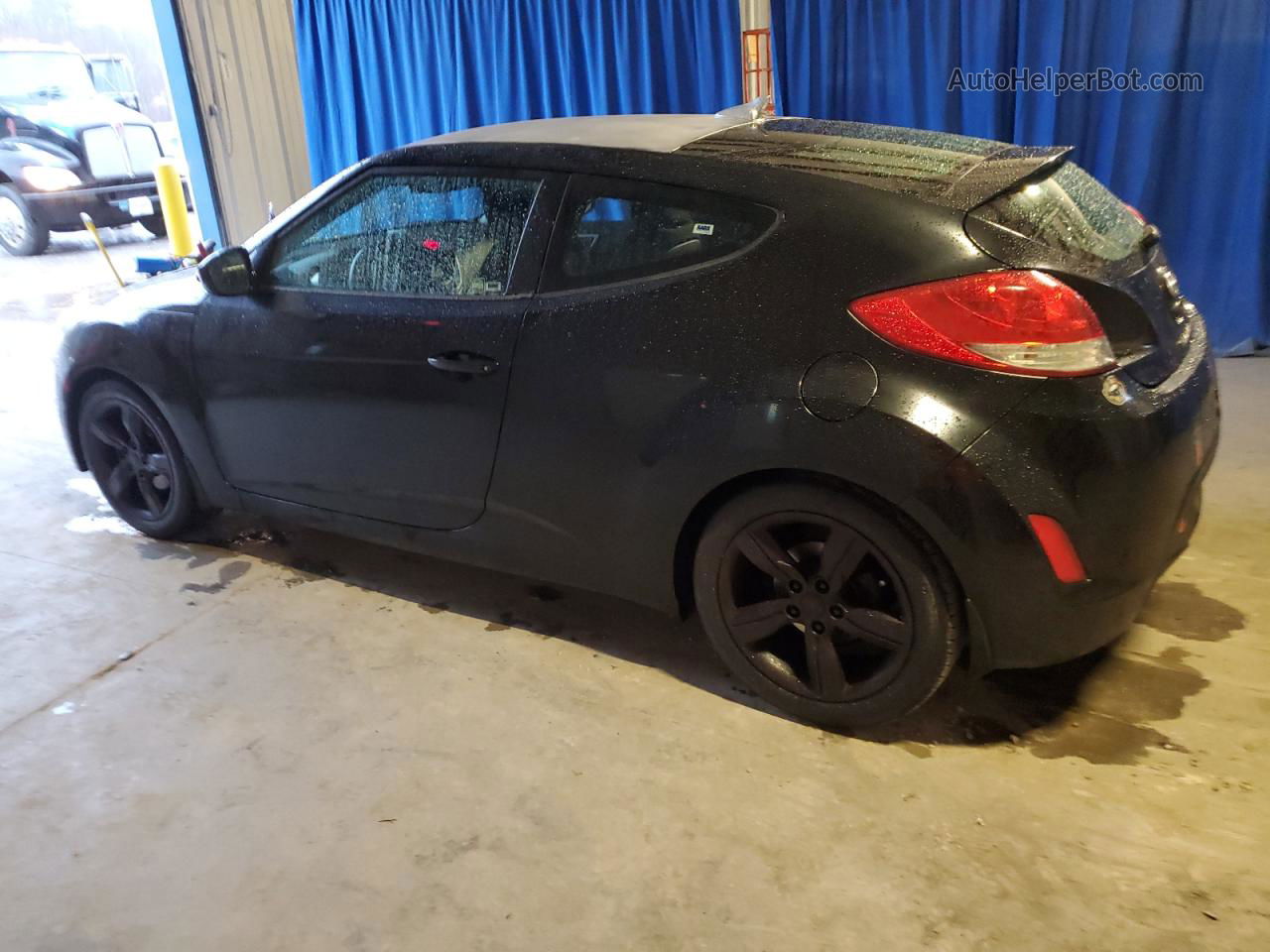 2013 Hyundai Veloster  Black vin: KMHTC6AD0DU132632