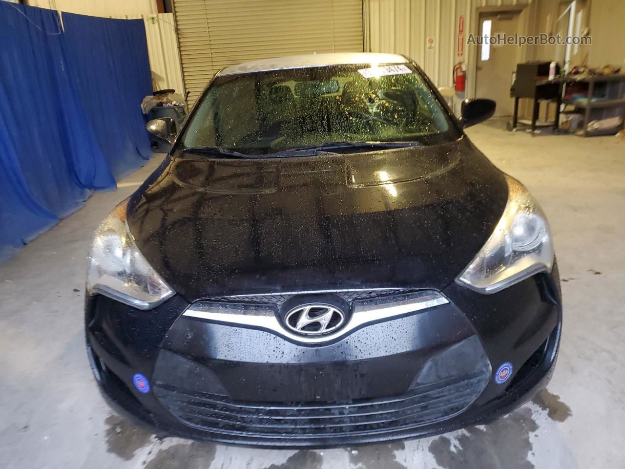 2013 Hyundai Veloster  Black vin: KMHTC6AD0DU132632