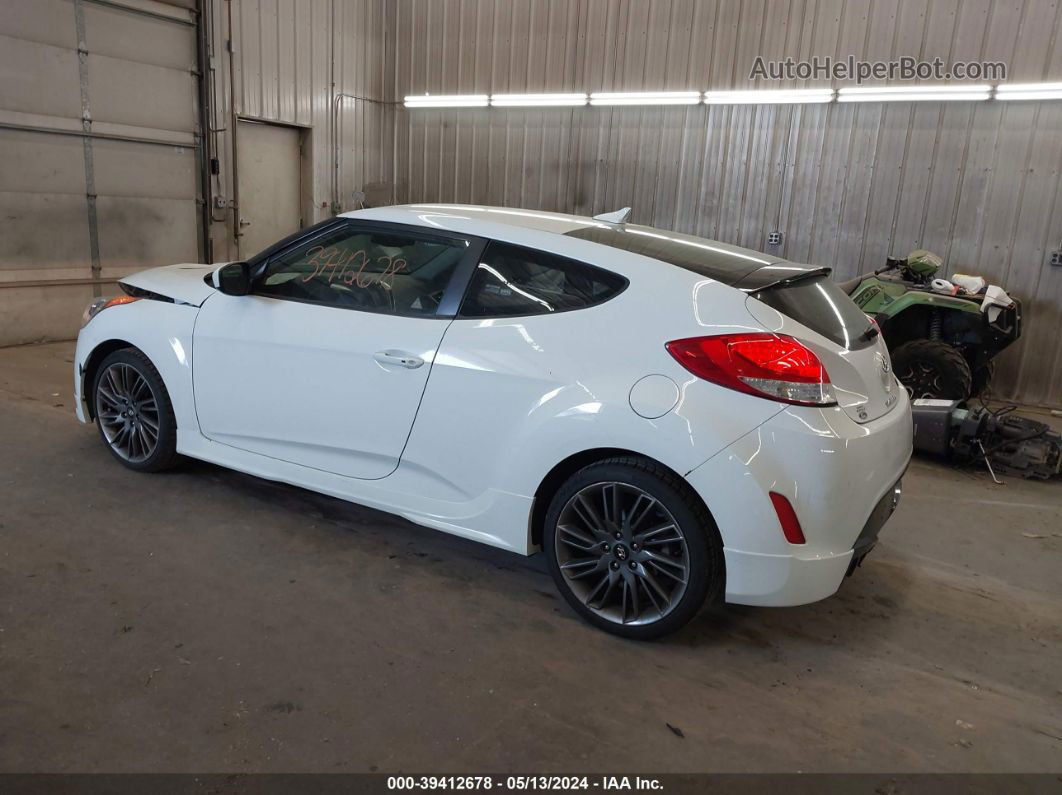 2013 Hyundai Veloster Mix White vin: KMHTC6AD0DU135319