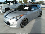 2013 Hyundai Veloster Base W/black Gray vin: KMHTC6AD0DU137524