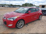 2013 Hyundai Veloster Base W/gray Красный vin: KMHTC6AD0DU138494