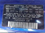 2013 Hyundai Veloster Base W/black Синий vin: KMHTC6AD0DU148118