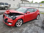 2013 Hyundai Veloster  Red vin: KMHTC6AD0DU150662