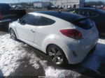 2013 Hyundai Veloster Base W/black Белый vin: KMHTC6AD0DU150788