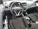 2013 Hyundai Veloster  Silver vin: KMHTC6AD1DU099365