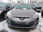 2013 Hyundai Veloster  Silver vin: KMHTC6AD1DU099365