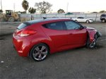 2013 Hyundai Veloster  Красный vin: KMHTC6AD1DU108890