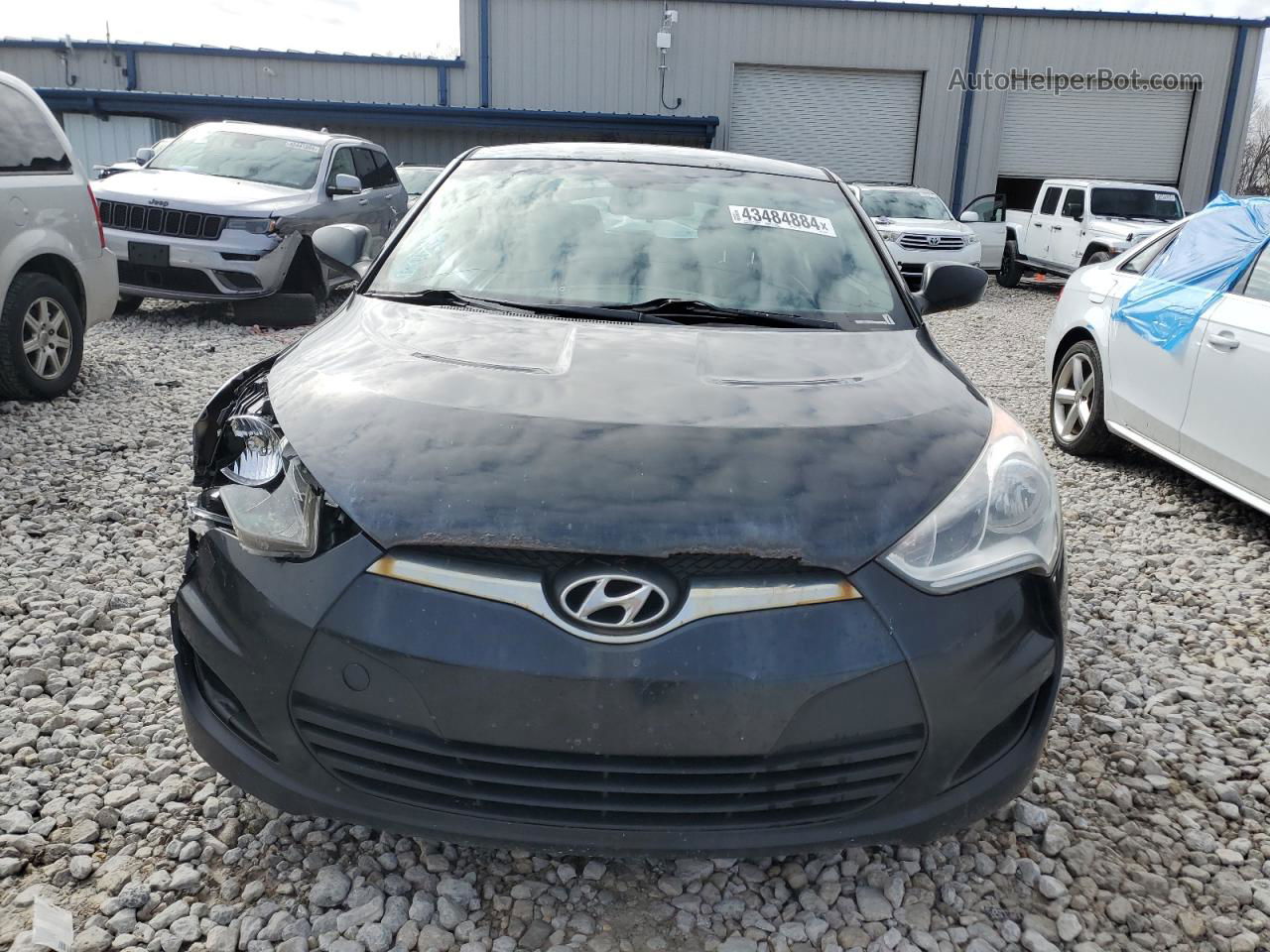 2013 Hyundai Veloster  Black vin: KMHTC6AD1DU131764