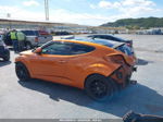 2013 Hyundai Veloster Base W/black Orange vin: KMHTC6AD1DU151108