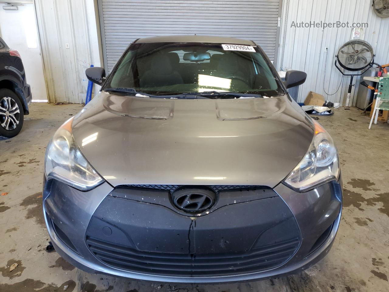 2013 Hyundai Veloster  Gray vin: KMHTC6AD1DU175635