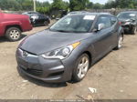 2013 Hyundai Veloster W/black Int Gray vin: KMHTC6AD1DU177868