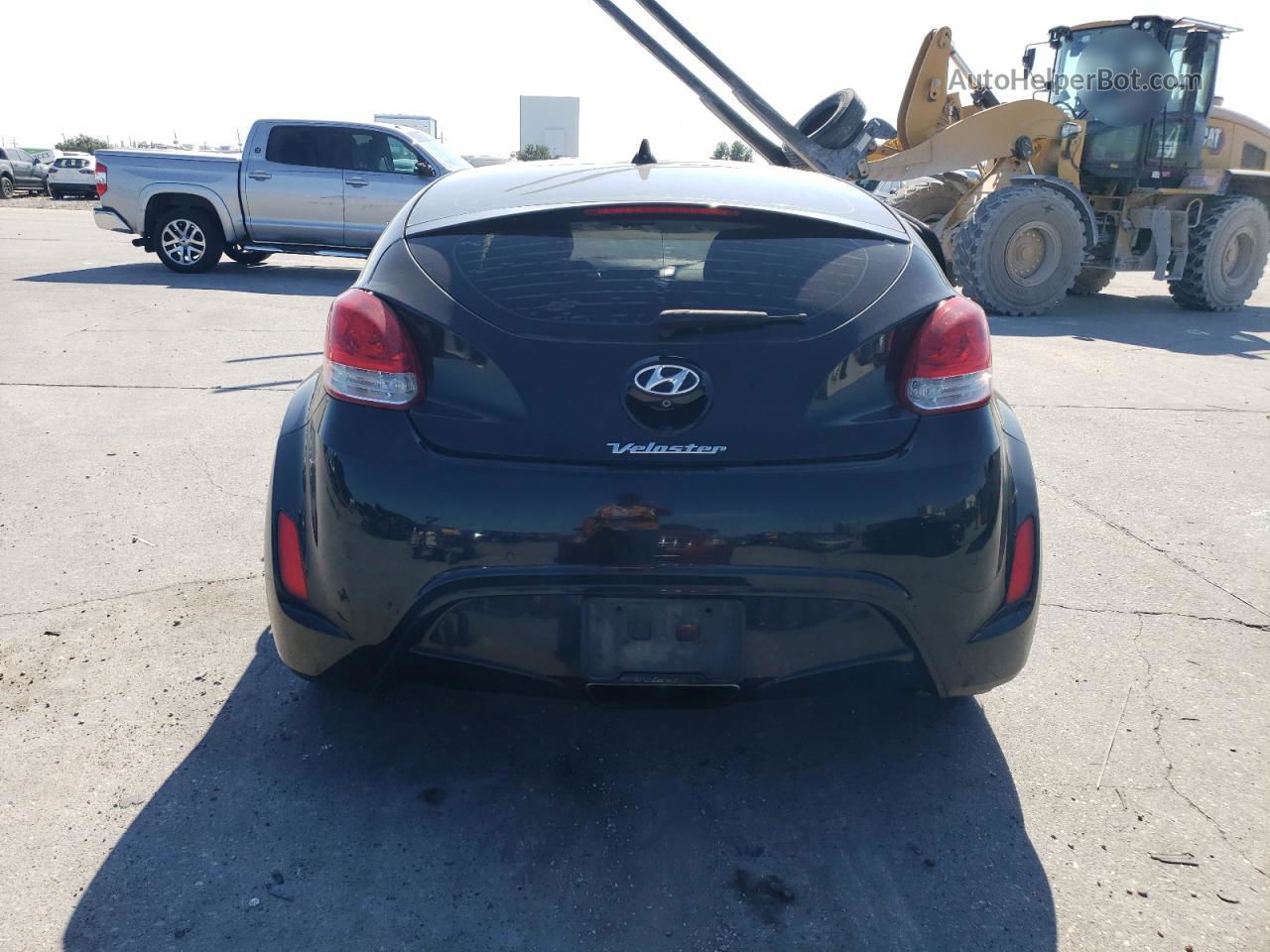 2013 Hyundai Veloster  Black vin: KMHTC6AD1DU179877