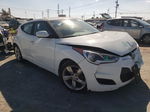 2013 Hyundai Veloster  White vin: KMHTC6AD2DU085720