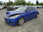 2013 Hyundai Veloster  Blue vin: KMHTC6AD2DU088312