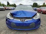 2013 Hyundai Veloster  Blue vin: KMHTC6AD2DU088312