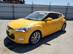 2013 Hyundai Veloster  Желтый vin: KMHTC6AD2DU120837