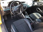 2013 Hyundai Veloster  Желтый vin: KMHTC6AD2DU120837