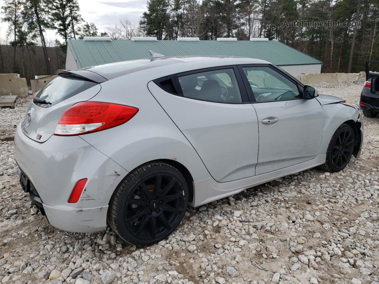 2013 Hyundai Veloster  Gray vin: KMHTC6AD2DU130686