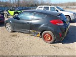 2013 Hyundai Veloster Base W/black Black vin: KMHTC6AD2DU161131