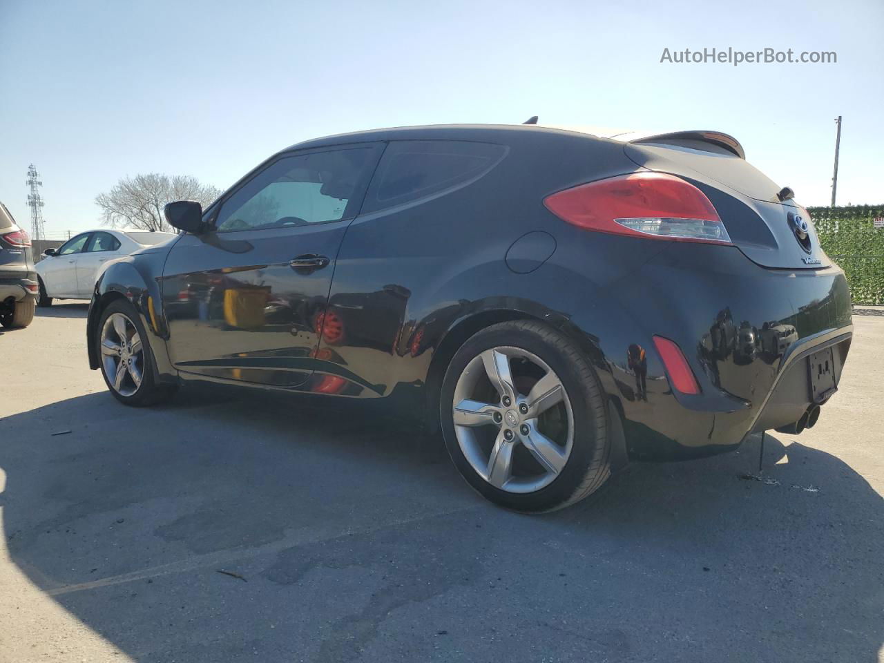 2013 Hyundai Veloster  Black vin: KMHTC6AD2DU173070