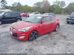 2013 Hyundai Veloster Base W/black Красный vin: KMHTC6AD3DU085595