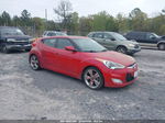 2013 Hyundai Veloster Base W/black Красный vin: KMHTC6AD3DU085595