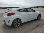 2013 Hyundai Veloster White vin: KMHTC6AD3DU103559