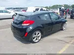 2013 Hyundai Veloster Base W/gray Black vin: KMHTC6AD3DU110396