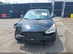 2013 Hyundai Veloster Base W/gray Black vin: KMHTC6AD3DU110396