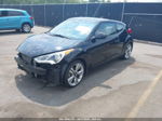 2013 Hyundai Veloster Base W/gray Black vin: KMHTC6AD3DU110396