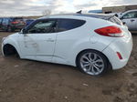 2013 Hyundai Veloster  White vin: KMHTC6AD3DU117073