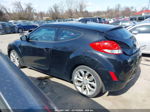 2013 Hyundai Veloster Base W/black Black vin: KMHTC6AD3DU134780