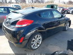 2013 Hyundai Veloster Base W/black Black vin: KMHTC6AD3DU134780