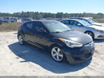 2013 Hyundai Veloster Base W/gray Черный vin: KMHTC6AD3DU145651