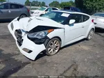 2013 Hyundai Veloster Base W/black Белый vin: KMHTC6AD3DU146444