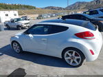 2013 Hyundai Veloster Base W/black White vin: KMHTC6AD3DU146492