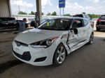 2013 Hyundai Veloster  White vin: KMHTC6AD3DU148999