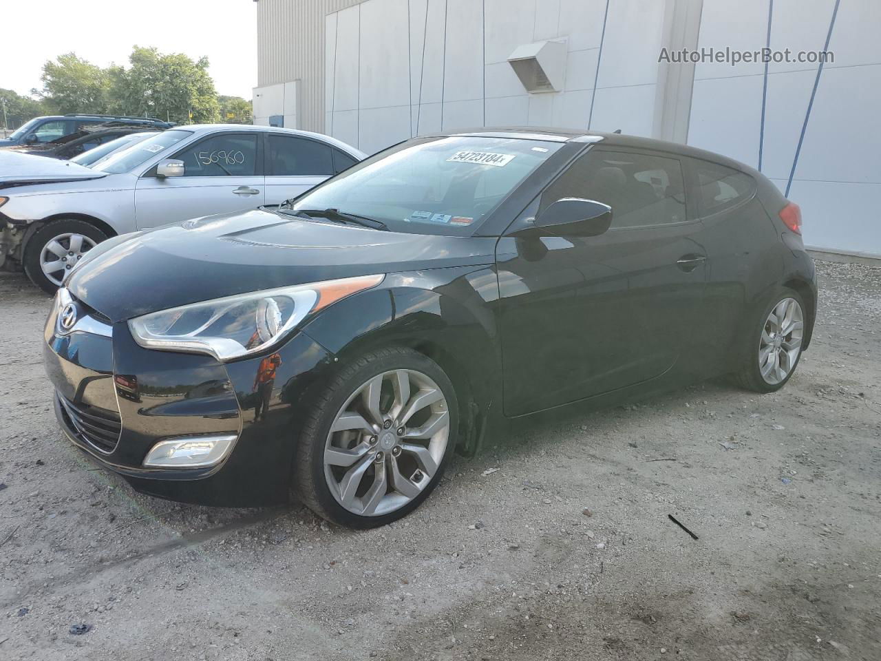 2013 Hyundai Veloster  Black vin: KMHTC6AD3DU151675