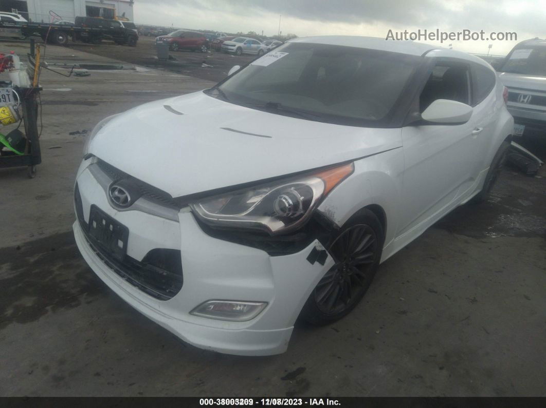 2013 Hyundai Veloster Mix Белый vin: KMHTC6AD3DU152194