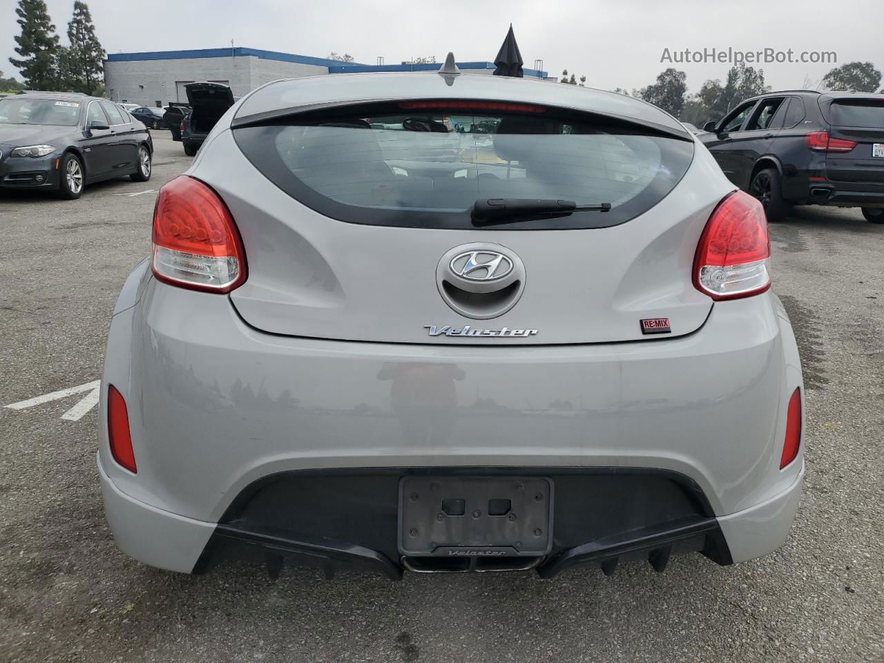 2013 Hyundai Veloster  Gray vin: KMHTC6AD4DU130365