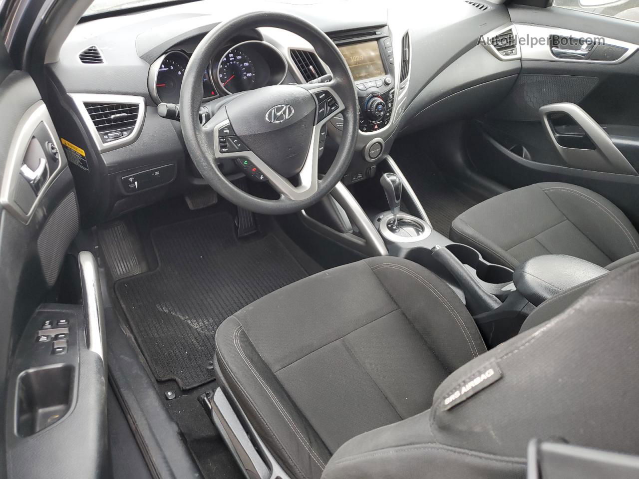 2013 Hyundai Veloster  Серый vin: KMHTC6AD4DU143942