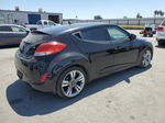 2013 Hyundai Veloster  Black vin: KMHTC6AD4DU158442