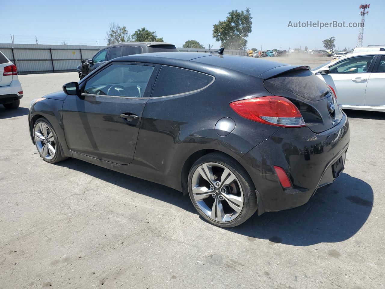 2013 Hyundai Veloster  Black vin: KMHTC6AD4DU158442