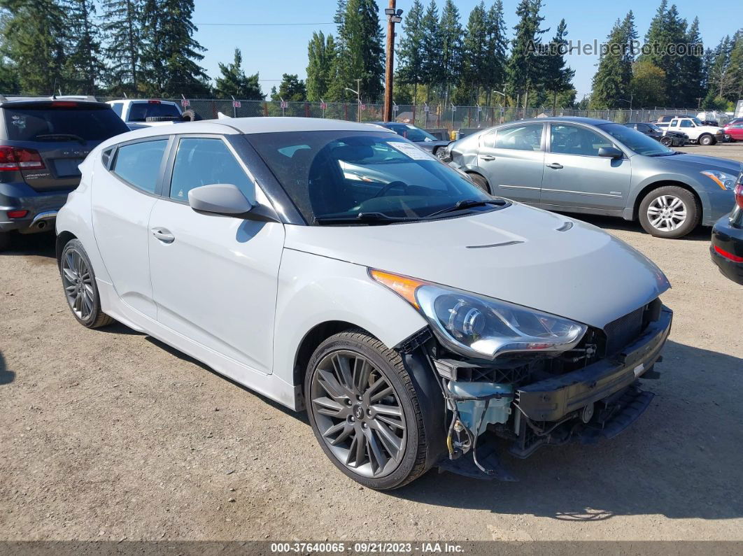 2013 Hyundai Veloster Remix Gray vin: KMHTC6AD4DU162278