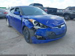 2013 Hyundai Veloster Base W/black Blue vin: KMHTC6AD4DU166797